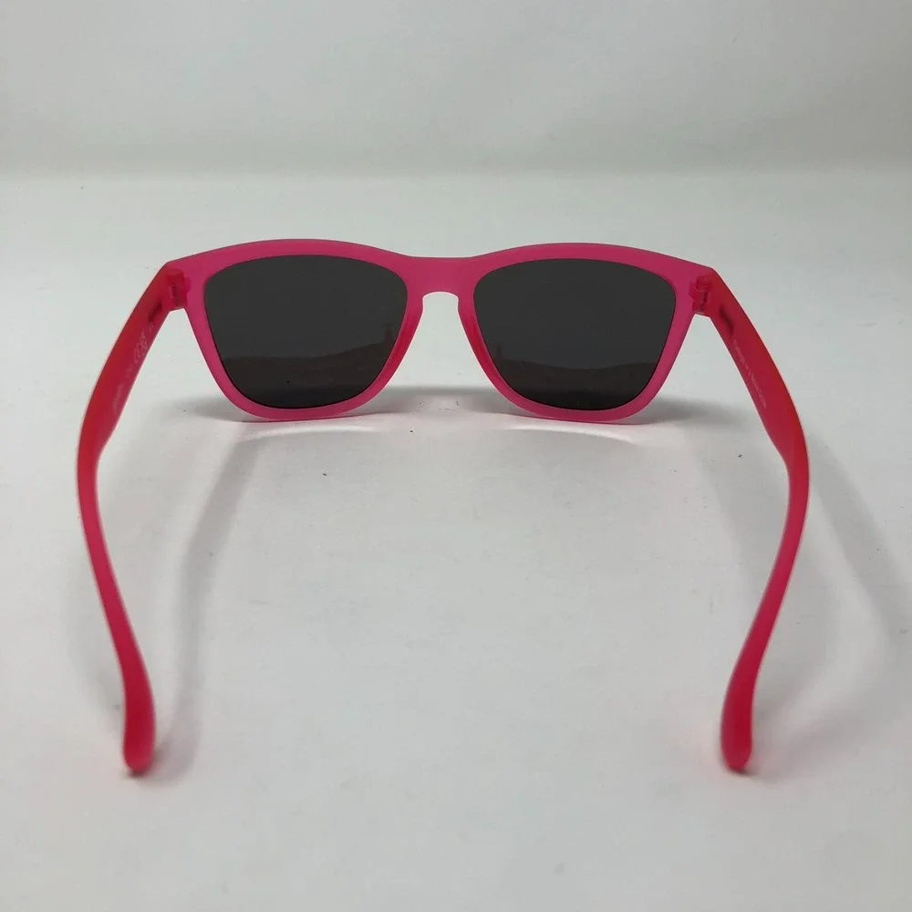Goodr OG Flamingos On A Booze Cruise Sunglasses Pink Teal Reflective Mens Medium